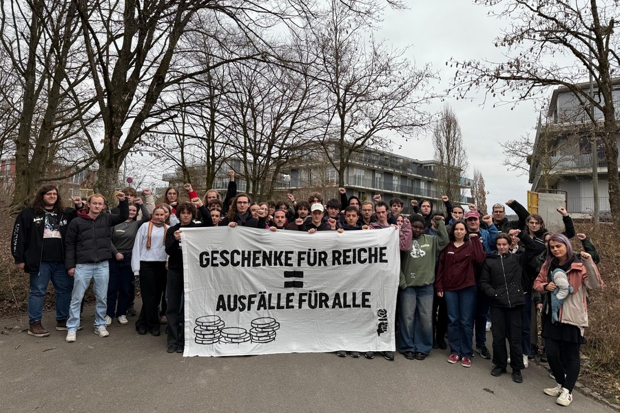 Ein Nein zum Geschenk an Reiche, ein Nein zum Raub der Arbeiter*innen: NEIN zur SV-17